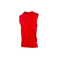 Air Jordan Dri-Fit Greitai džiūstantys berankoviai apvalios iškirptės marškinėliai Vyriški viršutiniai drabužiai Raudoni DC3237-687 M red