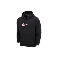 Nike SB su vilnos pamušalu riedlenčių megztinis su gobtuvu, ilgomis rankovėmis, vyriški viršutiniai drabužiai, juodas DM6479-010 M