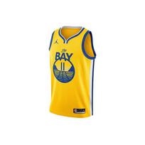 Jordan NBA 20 Golden State Warriors Klay Thompson Laisvo kirpimo krepšinio liemenė Vyriški viršutiniai drabužiai Žalia Geltona CV9477-732 S