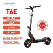 2025 JOYOR T6E electric scooter 1600W 70KM 48V 18AH 10 inches ABE T6E juoda