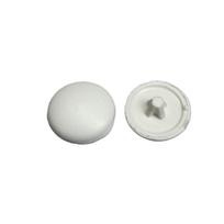 Plastikinis baldinis dangtelis medsraigčiui Baltas Ø12mm