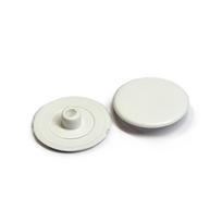 Plastikinis baldinis dangtelis ekscentrikui Baltas Ø18mm
