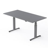 Reguliuojamo aukščio stalas Easy4 pilkos kojos / pilkas stalviršis 1200x800x25mm