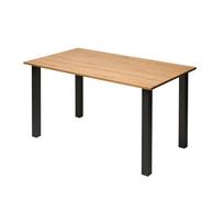 Valgomojo stalas SMP black - Ąžuolas Artisan 1400x800x740mm