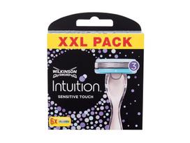 Wilkinson Intuition Sensitive Touch skustuvo galvutės moterims, 6 vnt.