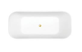 Vonia Besco Assos S-Line Matt, 160 x 70 cm, su klik-klak gold valomu iš viršaus