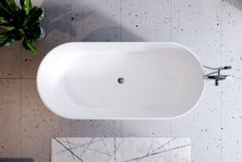 Vonia Besco Lova Glam Graphite, 160 x 74 cm, su klik-klak chrome