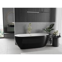 Vonia Mexen Eos, 150 x 75 cm, White/Black + Brushed gold persipylimas