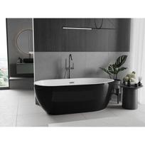 Vonia Mexen Eos, 150 x 75 cm, White/Black + Gun metal persipylimas