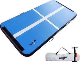 Master pripučiamas gimnastikos čiužinys MAS-B858 200 cm x 100 cm x 10 cm Blue | 8592833009845 | 8592833009845