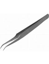 Integral Beauty blakstienų priauginimo pincetas, ypač išlenktos formos Integral 12cm