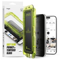Ringke Easy Slide 2-vnt. Privatumo Stiklas iPhone 17 - Juodas