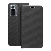 LUNA Book Carbon skirtas Xiaomi Redmi Note 10 Pro juodas