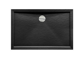 Dušo padėklas Besco Alpina SlimLine Stone Effect New, 120 x 90 x 5,5 cm