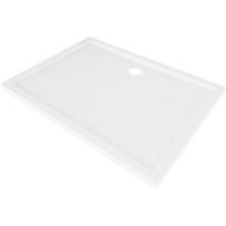 Dušo padėklas Mexen Flow Slim, stačiakampis, 70 x 75 cm, White gloss