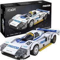 CaDA statybinės plytos baltos spalvos Mazda 787B sportinis automobilis 242 vnt.