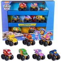 Mašinėlių su figūrėlėmis rinkinys Paw Patrol (Šunyčiai Patruliai) Pup Squad & Roxi, 7 vnt.