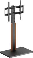 PureMounts TV Ständer, Standfuss, Universal Fernsehständer für 32-65 Zoll Samsung, LG, Philips, Panasonic UVM., Max. Vesa 400x400 ir 40 kg, schwarz