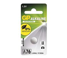 šarminės baterijos  (tabletė) A76 GP ALKALINE 1,5V/110 mAh