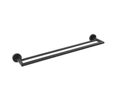 Sapho - Sieninis rankšluosčių kabykla X-ROUND 12x65,5 cm juoda