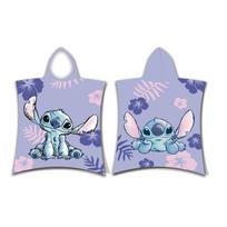 Vaikiškas chalatas violetinės spalvos iš frote audinio Lilo and Stitch – Jerry Fabrics
