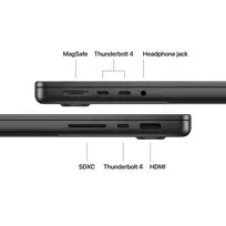 Nešiojamas kompiuteris Apple MacBook Pro 14" Apple M5 10C CPU, 10C GPU 16GB/1TB SSD/Space Black/RUS Z1KJ000C7