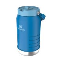 Termoso buteliukas su šiaudeliu The IceFlow Flip Straw 2.0 Jug 1.90L mėlynas