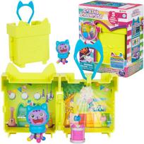 Lėlių namelis-dėžė su figūrėle DJ Catnip Spin Master Gabby's Dollhouse, geltonas