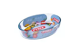 Stiklinė kepimo forma PYREX ICONIC OVAL, 17 x 25 cm, 1,6 l