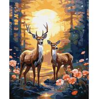 Tapymas pagal numerius 40x50 cm KHO6602 Grakštus elnias AP0113
