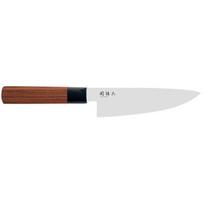 Japoniško plieno peilis KAI Seki Magoroku Red Wood MGR-0150C, Šefo peilis, 15 cm ašmenys