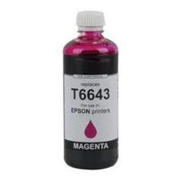 Kasetė rašaliniams spausdintuvams ANALOOG TINT Epson T6643 Magenta 6500 lk