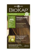 Plaukų dažai Biokap Nutricolor Delicato Rapid, 7.0 Blond Medium