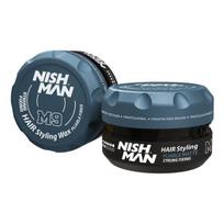 Plaukų formavimo vaškas Nishman M9 Hair Styling Matte Wax vyrams, 100 ml, 100 ml