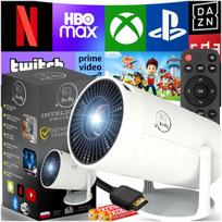 Projektorius Mini LED projektorius Heelly Android 12 Obrotowy 4K Mini, 280 ANSI, Full HD, WiFi, Bluetooth, 180° pasukamas