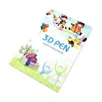 „iLike S6“ piešimo knyga 3D spausdinimui, rašiklių figūrėlių kūrimui ir mokymuisi, 40 raštų