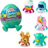 Kiaušinis su figūrėle viduje Pinata SmashLings Rainbow Pod, žalias