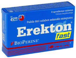 OLIMP LABS Erekton Fast tabletės, 8 vnt.
