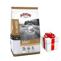 Arion Original Grain-Free Adult Salmon & Potato 12 kg + Staigmena ŠUNIUI
