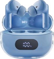 "Intenso Buds Plus TWS True Wireless" ausinės T315AE su aktyviu triukšmo slopinimu, ENC, "Bluetooth" ir iki 25 val. muzikos atkūrimu, mėlynos spalvos