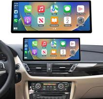 "Road Top CarPlay" ekranas, 12,3 colių automobilinio radijo imtuvo jutiklinis ekranas, skirtas BMW X1 serijos E84 su CIC sistema (2009-2015 m.), automobilinis radijas su siauru rėmeliu, suderinamas su "CarPlay"/"Android Auto"/"MirrorLink