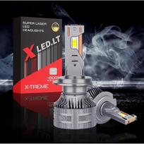 XLED SUPER LASER +600% X-TREME XENON perdarymui į LED lemputes D1S D2S D3S D4S CAN-BUS ZES 12V-24V 2x13000LM