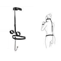 Analinis kabliukas su antrankiais ir burnos kamuoliuku Bondage Hook Set