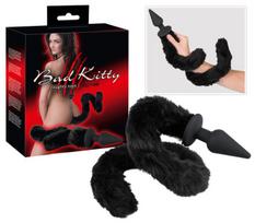 Analinis kaištis su katės uodega Bad Kitty