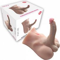 Masturbatorius Perfect Toys Male Ass with Penis (M), kūno spalvos