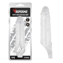 Penio mova Mighty Sleeve With Ball Loop, skaidri