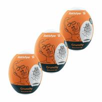 Satisfyer Egg Crunchy masturbatorių rinkinys 3 vnt.