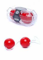 Vaginaliniai kamuoliukai Boss Of Toys Duo Balls, raudoni