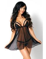 Seksualūs naktinukai Beauty Night Yvonne chemise moterims, L/XL