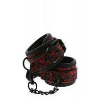 Antrankiai Blaze deluxe wrist cuffs, juodi/raudoni